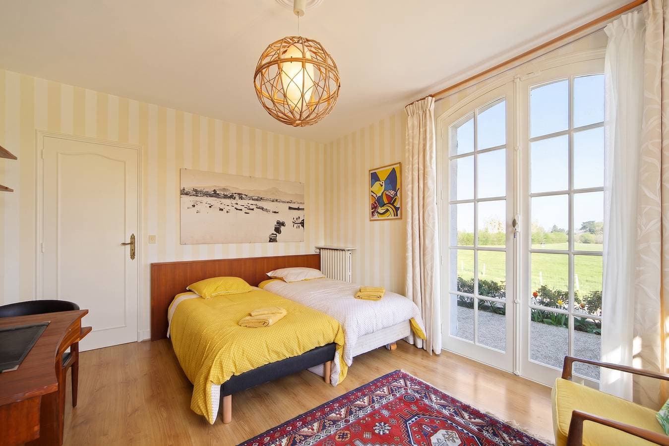 Foto 12 von 26: Gemütliche Wohnung in Mont-près-Chambord - 100 m² - Terrasse