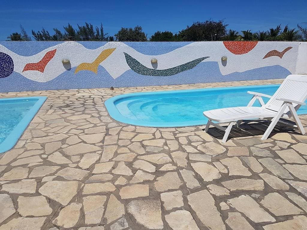 Foto 8 von 17: Familienhaus, Schwimmbäder, rollstuhlgerecht, 80 Meter vom Meer entfernt, Lucena / Camacari