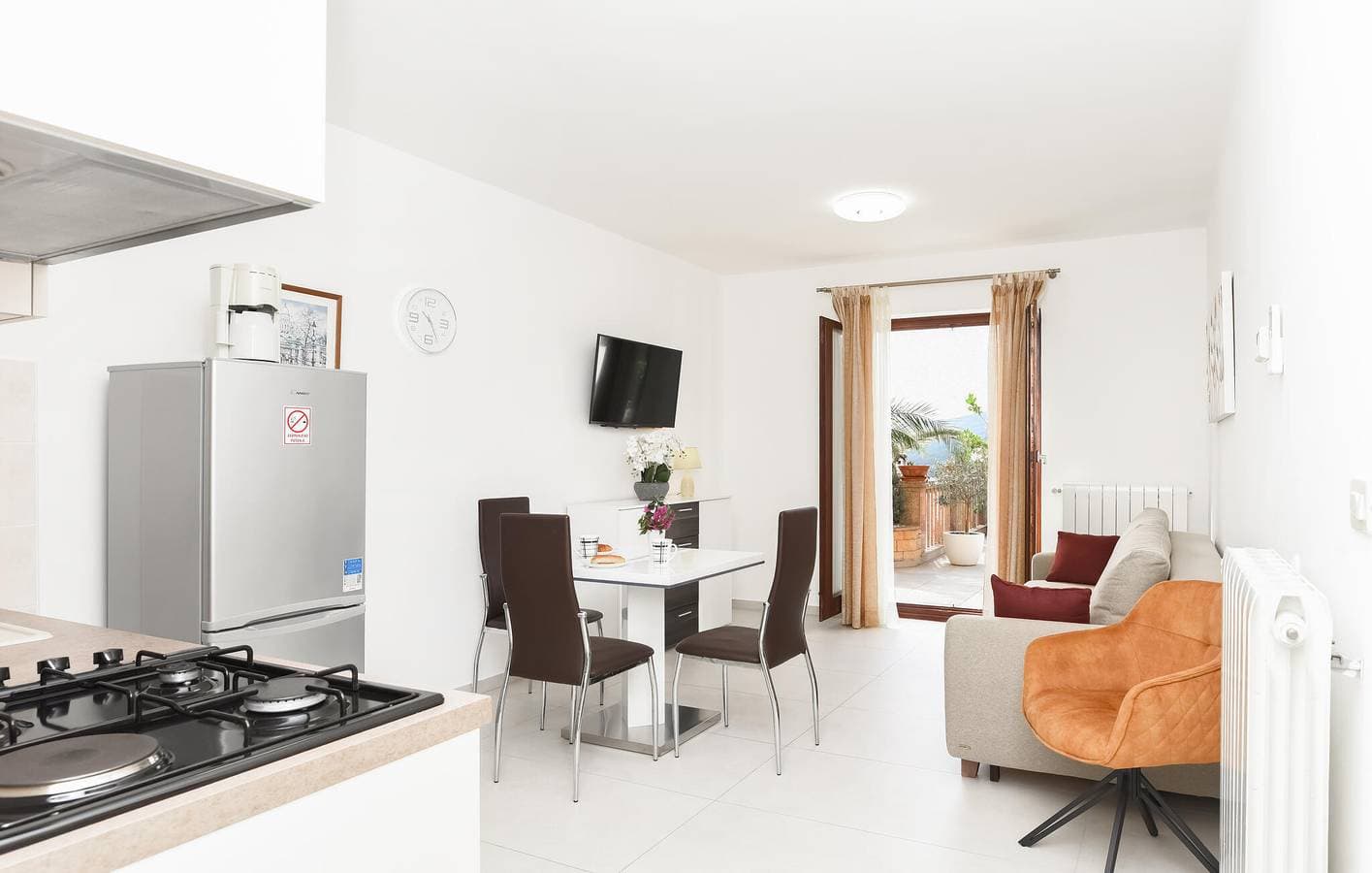 Foto 13 von 23: Apartment am Meer mit Terrasse, WLAN und Parkplätzen an der Straße – 600 m vom Strand entfernt