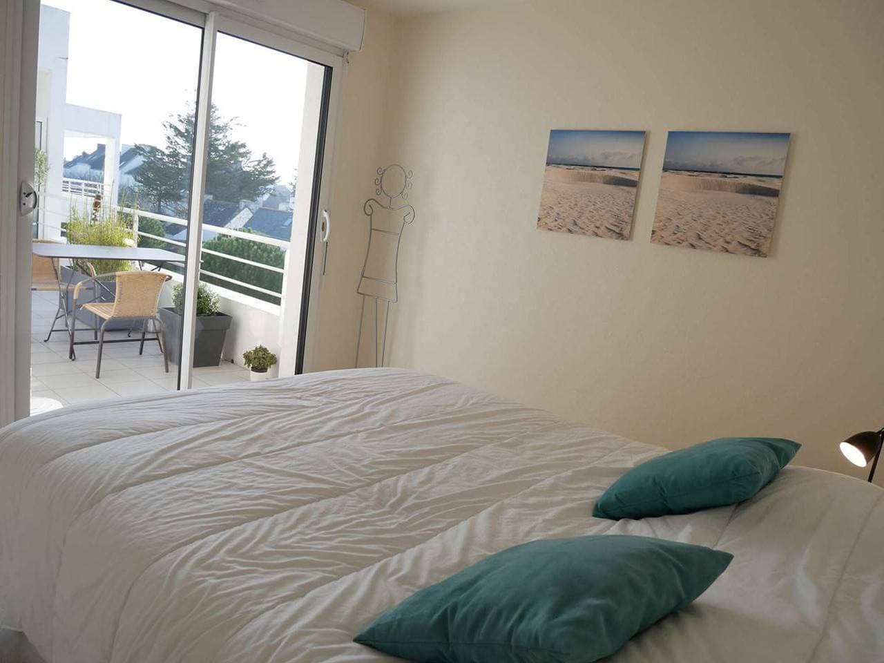 Foto 8 von 22: Étel - Gemütliche 44 m² Wohnung mit WLAN, Parkplatz und Haustiere erlaubt