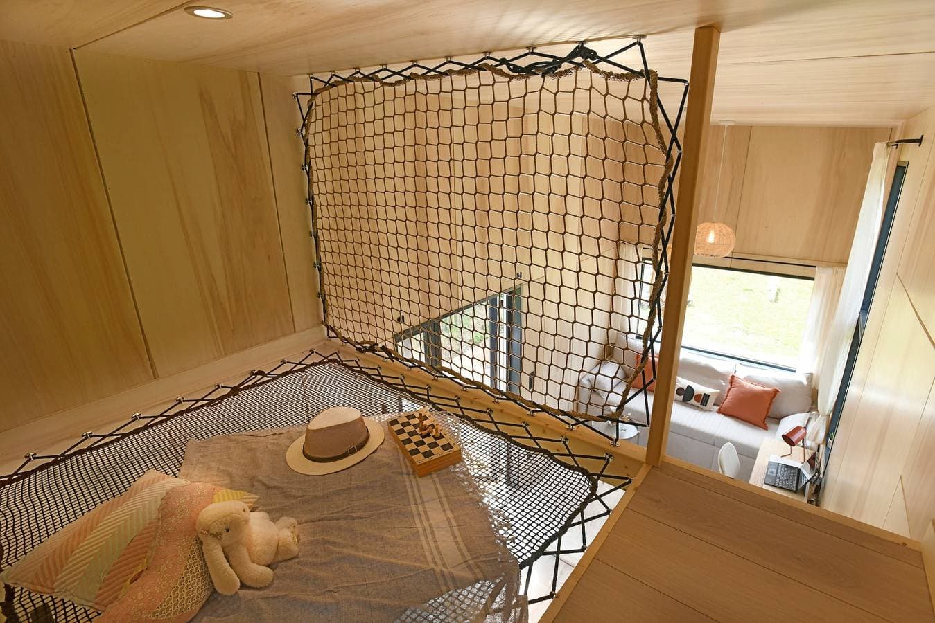 Foto 9 von 14: Chalet 'La Tiny House De La Blandinière' mit privater Terrasse, Gemeinschaftsgarten und WLAN