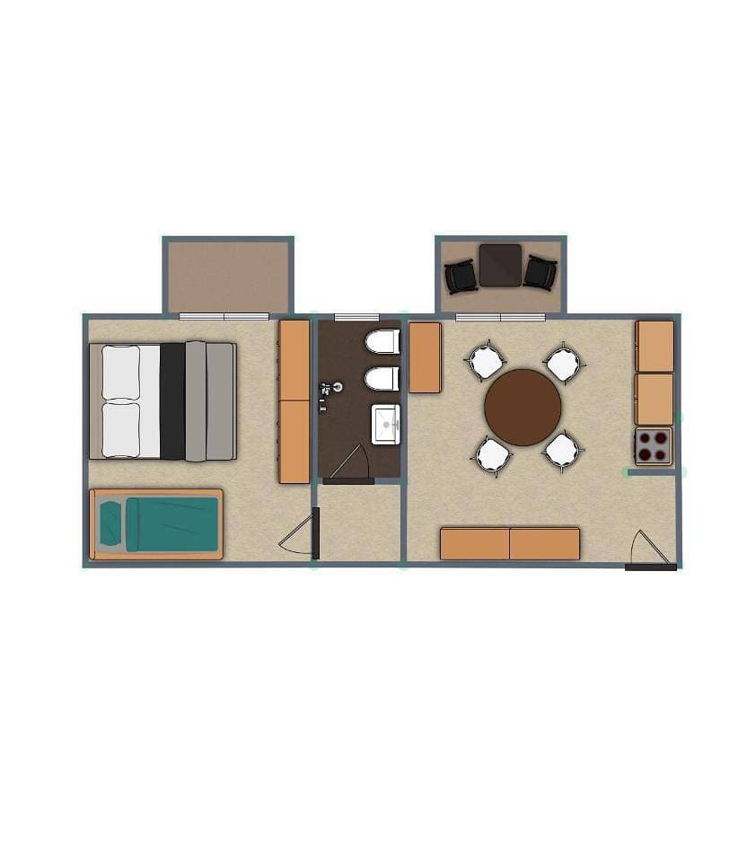 Foto 10 von 10: One-Bedroom Apartment