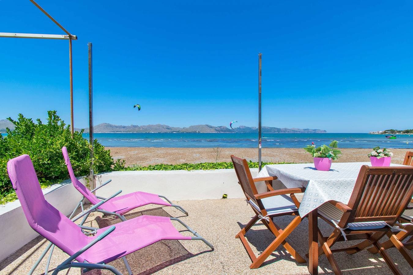 Ran De Mar für 6 bis 1 m vom Meer in Alcudia 1