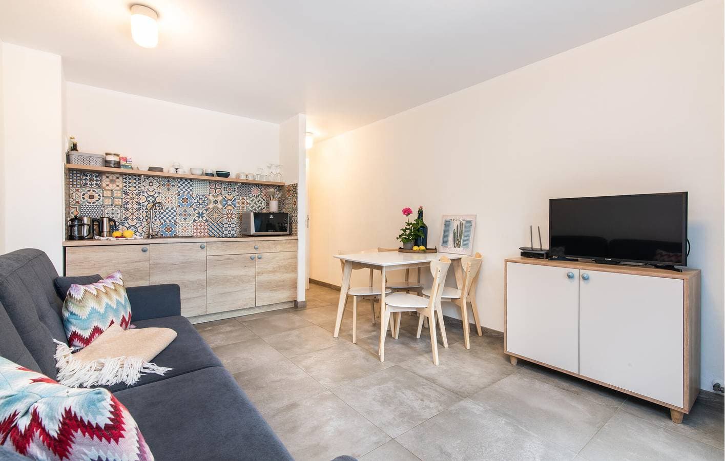 Foto 8 von 21: Gemütliches Apartment mit WiFi, AC, Pool, Terrasse - 2km zum Strand Cala Morlanda