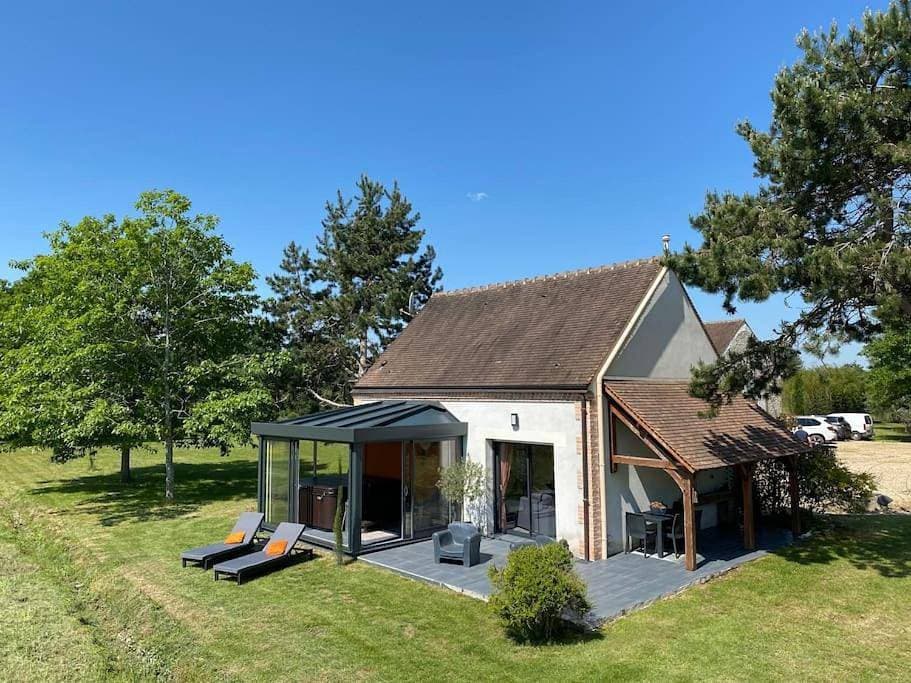 Maison au cœur des étangs de Sologne avec SPA , Domaine de Sainte-Marie 1