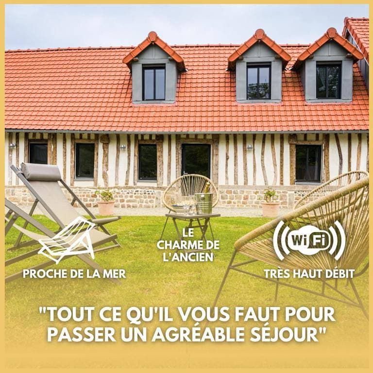 Authentique et charmante longère bord de mer 1
