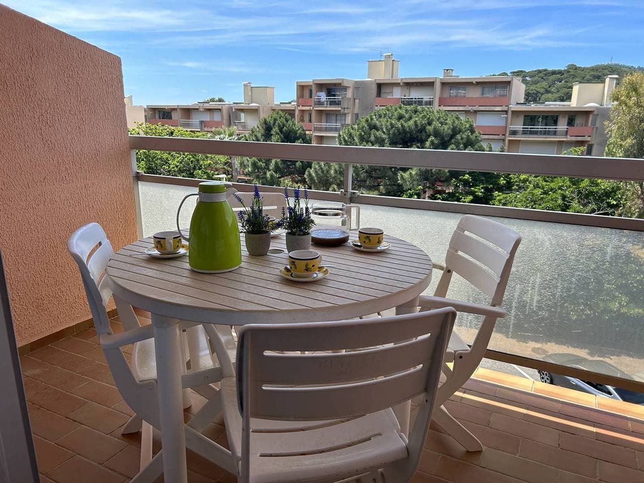 Duplex in Bormes-les-Mimosas, nahe Strand, Garage 1