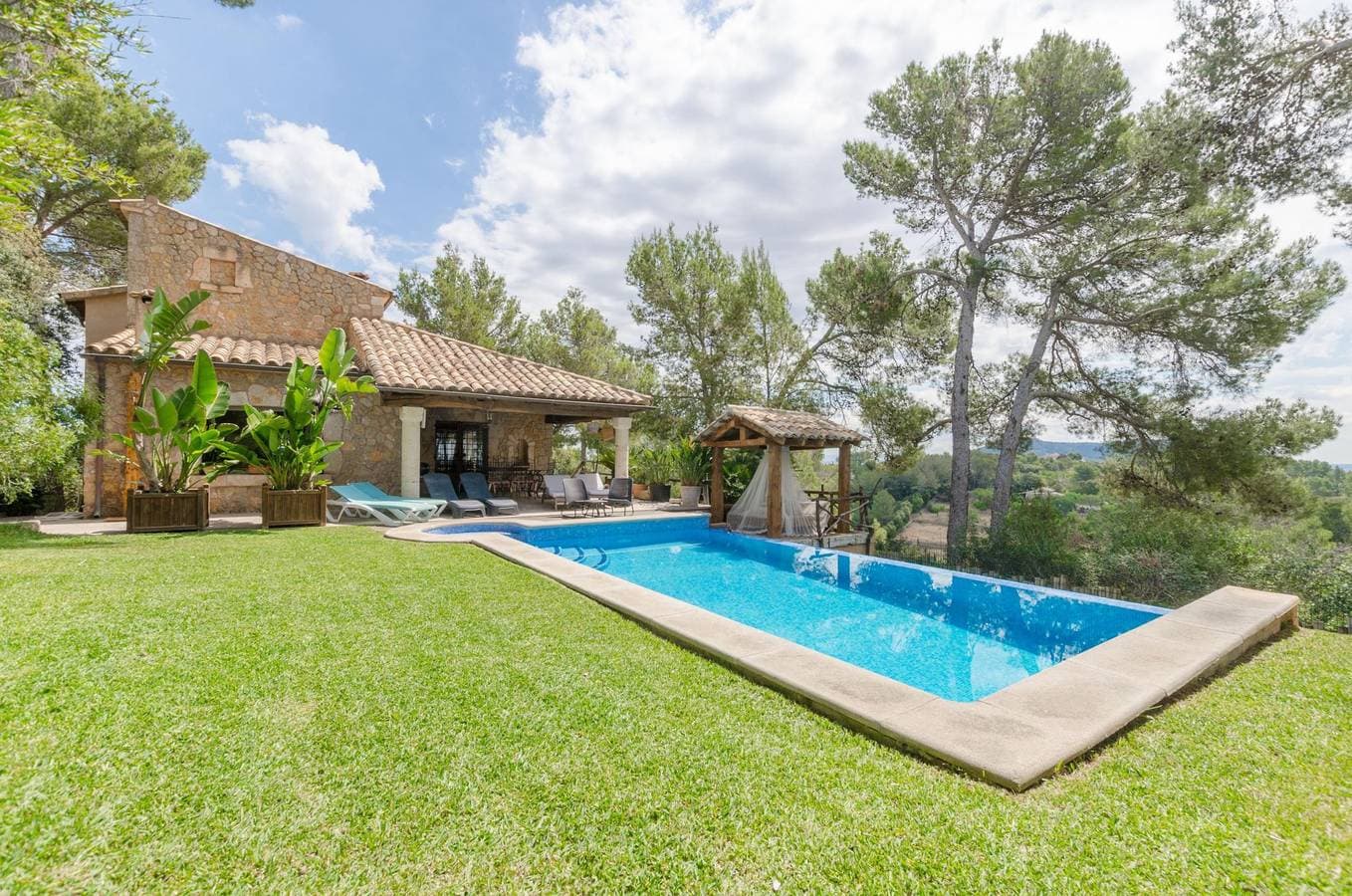 Son Duri (Cimenteres) - Ferienhaus mit privaten Pool in Inca. WiFi gratis 1