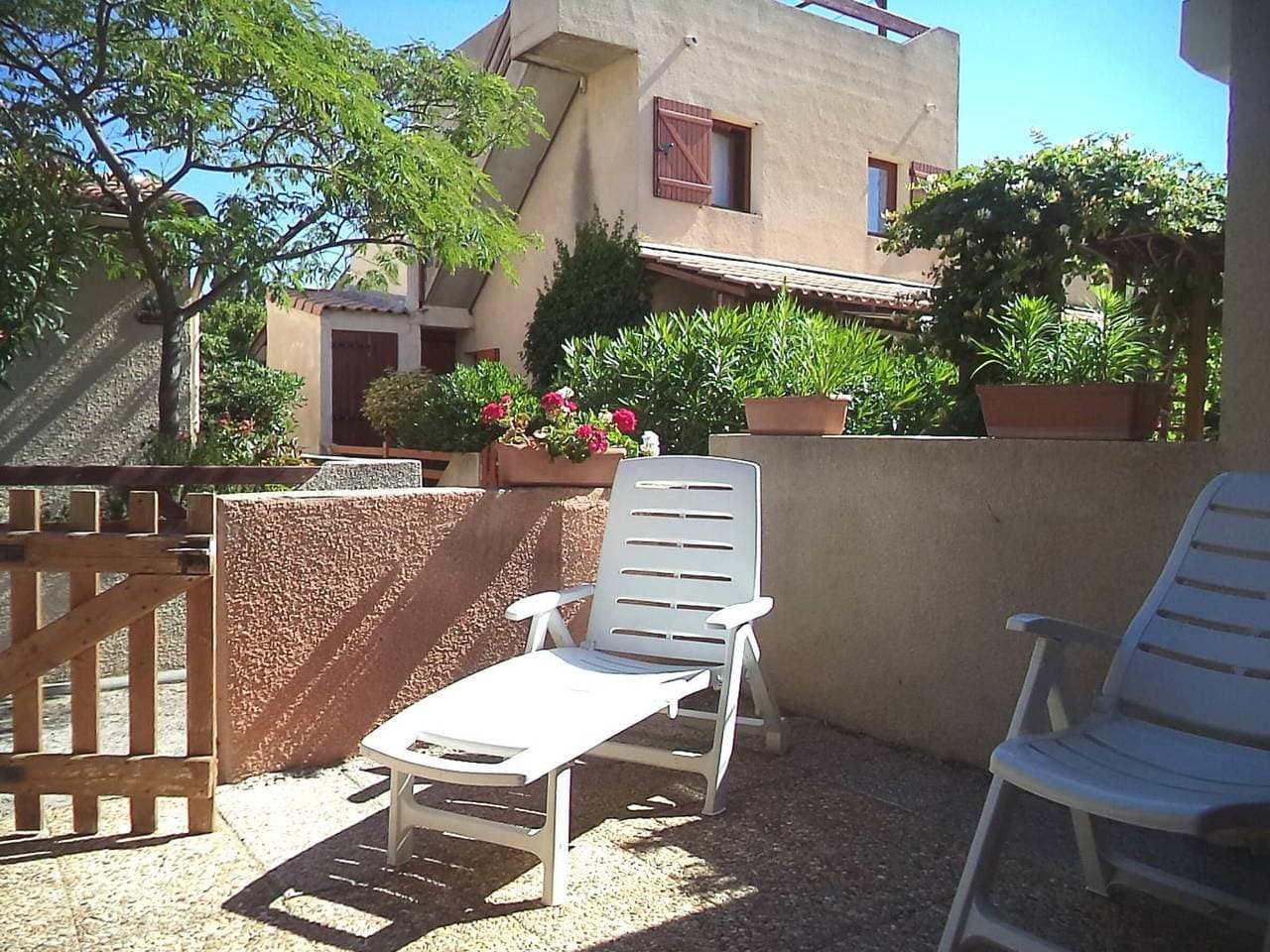 Haus mit Mezzanin 5 Betten nahe Strand, Parkplatz, Pool 1